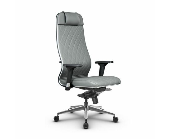 Metta L 1m 40M/2D_17839_Кожа перфорированная NewLeather - Серый_Кожа перфорированная NewLeather - Серый, изображение 4 | Интернет магазин мебели и декора LifeDekor