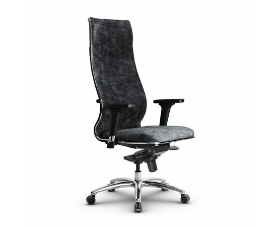 Metta L 1m 42/2D_17838_Велюр Bravo - Темно-серый_Велюр Bravo - Темно-серый, изображение 4 | Интернет магазин мебели и декора LifeDekor