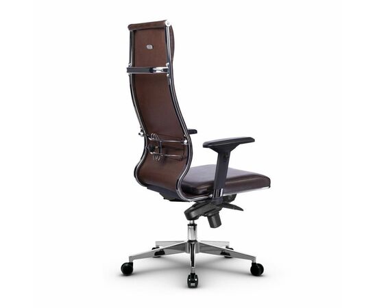 Metta L 1c 42/4D_17841_Кожа перфорированная NewLeather - Темно-коричневый_Кожа перфорированная NewLeather - Темно-коричневый, изображение 3 | Интернет магазин мебели и декора LifeDekor