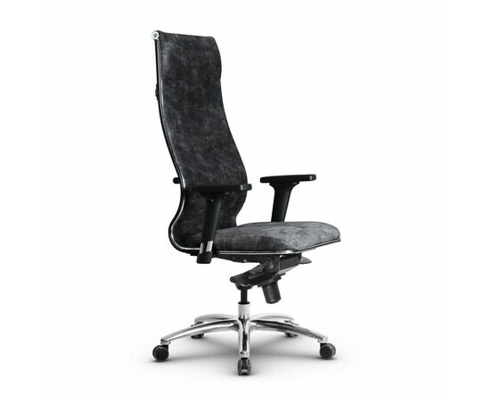 Metta L 1m 42/2D_17838_Велюр Bravo - Темно-серый_Велюр Bravo - Темно-серый | Интернет магазин мебели и декора LifeDekor