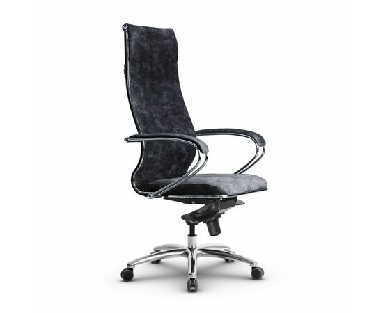 Metta L 1m 42/K_17838_Велюр Bravo - Светло-серый_Велюр Bravo - Светло-серый | Интернет магазин мебели и декора LifeDekor