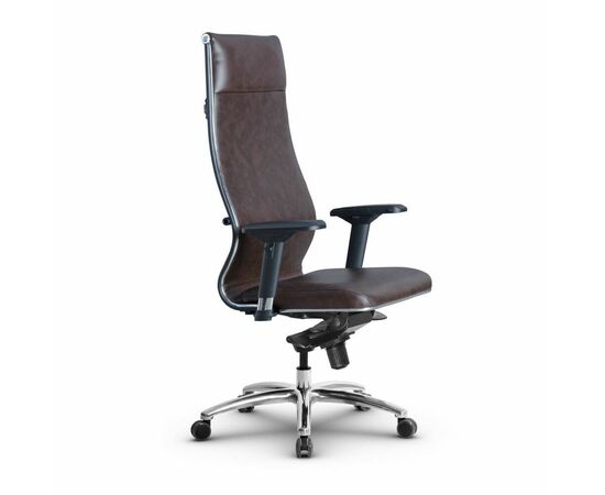 Metta L 1m 42/4D_17838_Кожа перфорированная NewLeather - Темно-коричневый_Кожа перфорированная NewLeather - Темно-коричневый | Интернет магазин мебели и декора LifeDekor