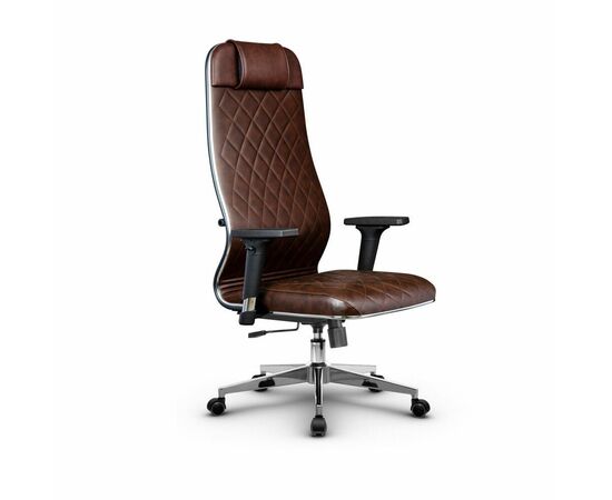 Metta L 1m 40M/2D_17834_Кожа перфорированная NewLeather - Темно-коричневый_Кожа перфорированная NewLeather - Темно-коричневый, изображение 4 | Интернет магазин мебели и декора LifeDekor