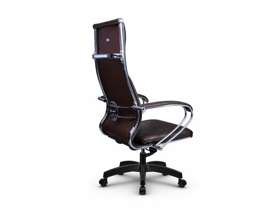 Metta L 1c 44B/K_17831_Кожа перфорированная NewLeather - Темно-коричневый_Кожа перфорированная NewLeather - Темно-коричневый, изображение 3 | Интернет магазин мебели и декора LifeDekor