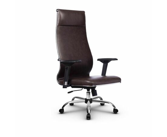 Metta L 1c 42/4D_17833_Кожа перфорированная NewLeather - Темно-коричневый_Кожа перфорированная NewLeather - Темно-коричневый, изображение 4 | Интернет магазин мебели и декора LifeDekor