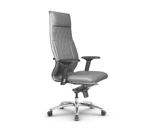 Metta L 1m 44M/4D_17838_Кожа перфорированная NewLeather - Серый_Кожа перфорированная NewLeather - Серый | Интернет магазин мебели и декора LifeDekor