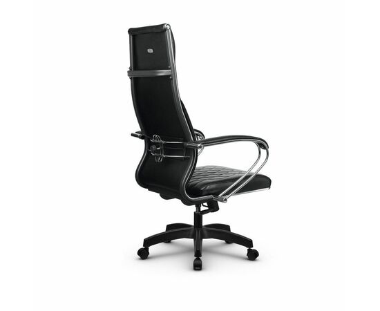 Metta L 1c 44M/K_17831_Кожа перфорированная NewLeather - Черный_Кожа перфорированная NewLeather - Черный, изображение 3 | Интернет магазин мебели и декора LifeDekor