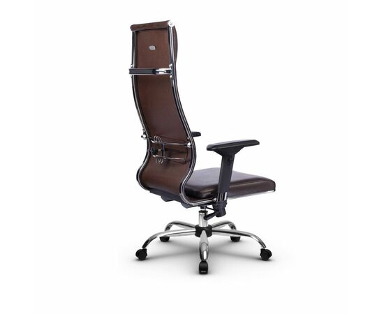 Metta L 1c 42/4D_17833_Кожа перфорированная NewLeather - Темно-коричневый_Кожа перфорированная NewLeather - Темно-коричневый, изображение 3 | Интернет магазин мебели и декора LifeDekor