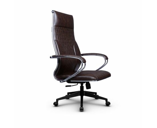 Metta L 1c 44B/K_17832_Кожа перфорированная NewLeather - Темно-коричневый_Кожа перфорированная NewLeather - Темно-коричневый | Интернет магазин мебели и декора LifeDekor