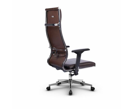 Metta L 1c 42/4D_17834_Кожа перфорированная NewLeather - Темно-коричневый_Кожа перфорированная NewLeather - Темно-коричневый, изображение 3 | Интернет магазин мебели и декора LifeDekor