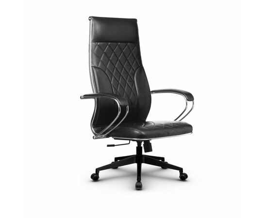 Metta L 1c 44M/K_17832_Кожа перфорированная NewLeather - Черный_Кожа перфорированная NewLeather - Черный, изображение 4 | Интернет магазин мебели и декора LifeDekor