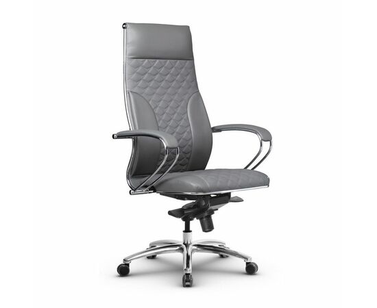 Metta L 1c 44C/K_17838_Кожа перфорированная NewLeather - Серый_Кожа перфорированная NewLeather - Серый, изображение 4 | Интернет магазин мебели и декора LifeDekor