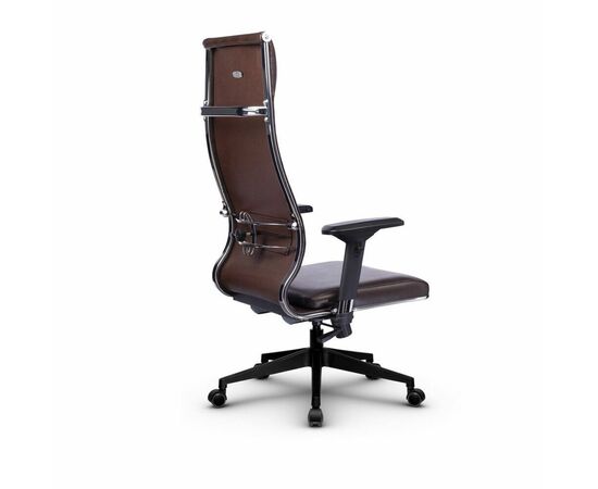 Metta L 1c 42/4D_17832_Кожа перфорированная NewLeather - Темно-коричневый_Кожа перфорированная NewLeather - Темно-коричневый, изображение 3 | Интернет магазин мебели и декора LifeDekor