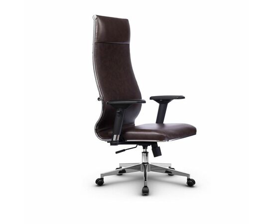 Metta L 1c 42/4D_17834_Кожа перфорированная NewLeather - Темно-коричневый_Кожа перфорированная NewLeather - Темно-коричневый | Интернет магазин мебели и декора LifeDekor