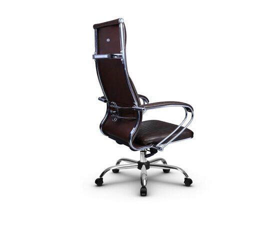 Metta L 1c 44B/K_17833_Кожа перфорированная NewLeather - Темно-коричневый_Кожа перфорированная NewLeather - Темно-коричневый, изображение 3 | Интернет магазин мебели и декора LifeDekor