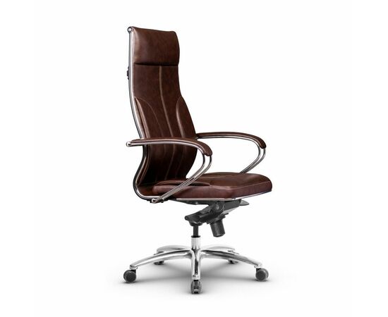 Metta L 1m 46/K_17838_Кожа перфорированная NewLeather - Темно-коричневый_Кожа перфорированная NewLeather - Темно-коричневый | Интернет магазин мебели и декора LifeDekor