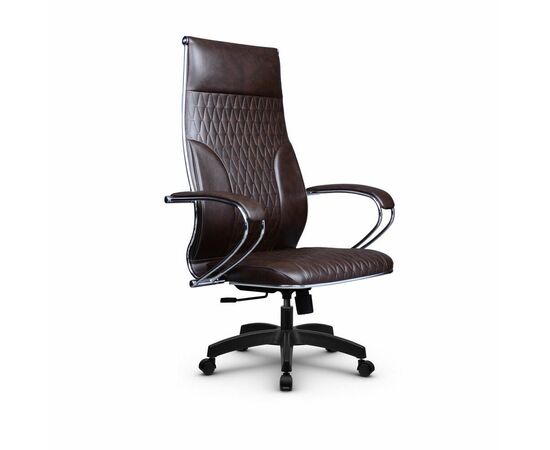 Metta L 1c 44B/K_17831_Кожа перфорированная NewLeather - Темно-коричневый_Кожа перфорированная NewLeather - Темно-коричневый, изображение 4 | Интернет магазин мебели и декора LifeDekor