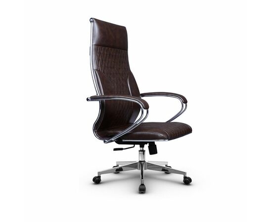 Metta L 1c 44B/K_17834_Кожа перфорированная NewLeather - Темно-коричневый_Кожа перфорированная NewLeather - Темно-коричневый | Интернет магазин мебели и декора LifeDekor