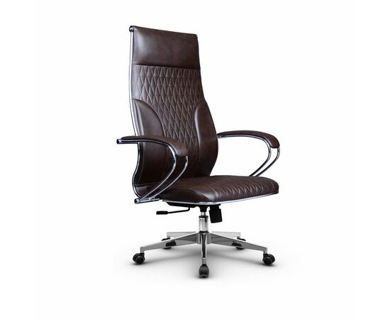 Metta L 1c 44B/K_17834_Кожа перфорированная NewLeather - Темно-коричневый_Кожа перфорированная NewLeather - Темно-коричневый, изображение 4 | Интернет магазин мебели и декора LifeDekor