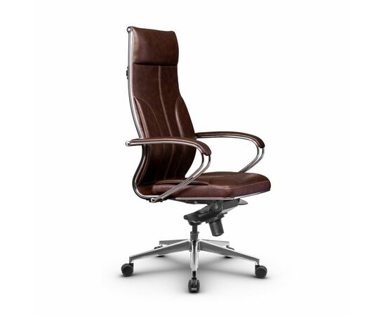 Metta L 1m 46/K_17839_Кожа перфорированная NewLeather - Темно-коричневый_Кожа перфорированная NewLeather - Темно-коричневый | Интернет магазин мебели и декора LifeDekor