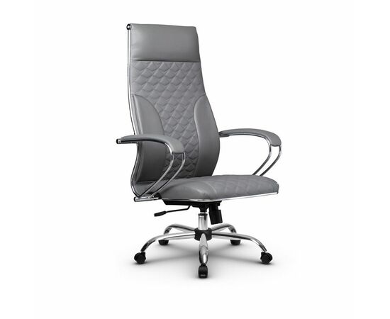 Metta L 1c 44C/K_17833_Кожа перфорированная NewLeather - Серый_Кожа перфорированная NewLeather - Серый, изображение 4 | Интернет магазин мебели и декора LifeDekor