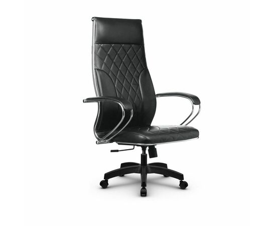 Metta L 1c 44M/K_17831_Кожа перфорированная NewLeather - Черный_Кожа перфорированная NewLeather - Черный, изображение 4 | Интернет магазин мебели и декора LifeDekor