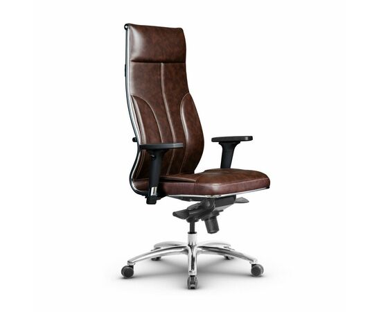 Metta L 1m 46/2D_17838_Кожа перфорированная NewLeather - Темно-коричневый_Кожа перфорированная NewLeather - Темно-коричневый, изображение 4 | Интернет магазин мебели и декора LifeDekor