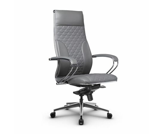 Metta L 1c 44C/K_17839_Кожа перфорированная NewLeather - Серый_Кожа перфорированная NewLeather - Серый, изображение 4 | Интернет магазин мебели и декора LifeDekor