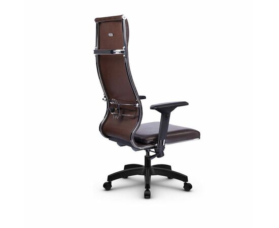 Metta L 1c 42/4D_17831_Кожа перфорированная NewLeather - Темно-коричневый_Кожа перфорированная NewLeather - Темно-коричневый, изображение 3 | Интернет магазин мебели и декора LifeDekor