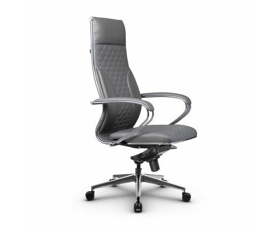 Metta L 1c 44C/K_17839_Кожа перфорированная NewLeather - Серый_Кожа перфорированная NewLeather - Серый | Интернет магазин мебели и декора LifeDekor