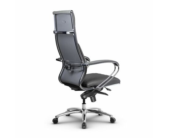 Metta L 1c 44C/K_17838_Кожа перфорированная NewLeather - Серый_Кожа перфорированная NewLeather - Серый, изображение 3 | Интернет магазин мебели и декора LifeDekor