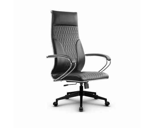 Metta L 1c 44B/K_17832_Кожа перфорированная NewLeather - Черный_Кожа перфорированная NewLeather - Черный, изображение 4 | Интернет магазин мебели и декора LifeDekor