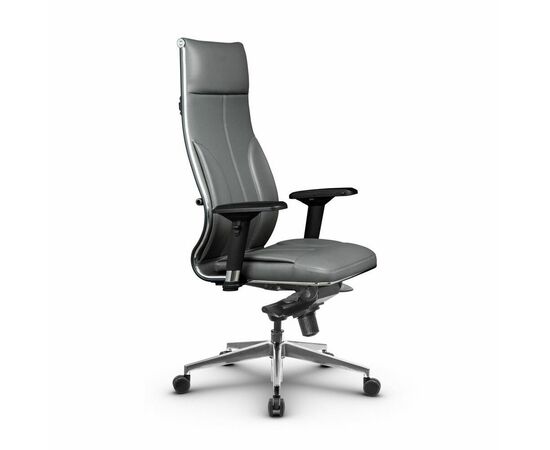 Metta L 1m 46/4D_17839_Кожа перфорированная NewLeather - Серый_Кожа перфорированная NewLeather - Серый | Интернет магазин мебели и декора LifeDekor