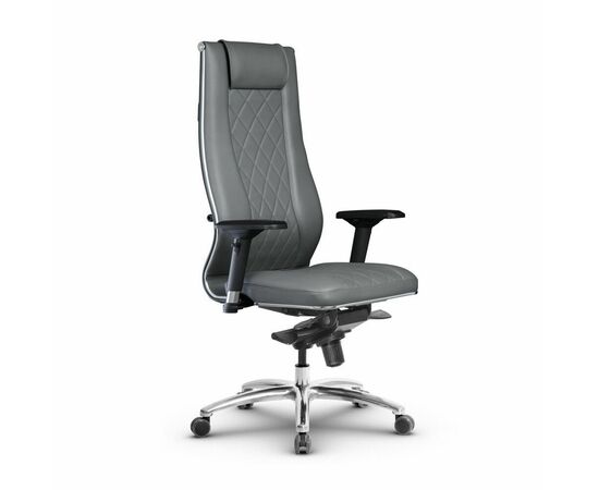 Metta L 1m 50M/4D_17838_Кожа перфорированная NewLeather - Серый_Кожа перфорированная NewLeather - Серый, изображение 4 | Интернет магазин мебели и декора LifeDekor