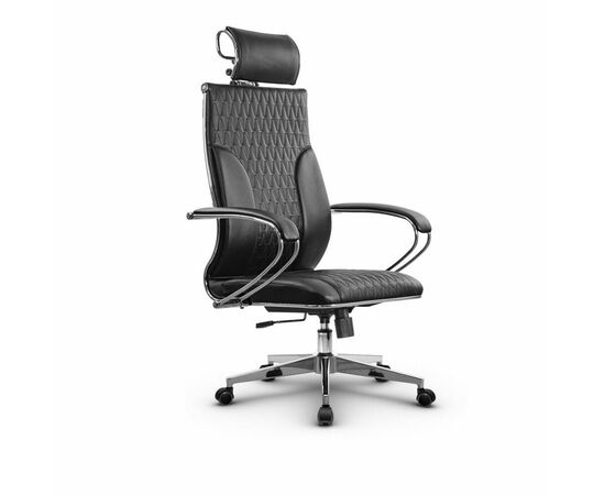 Metta L 2c 44B/K_17834_Кожа перфорированная NewLeather - Черный_Кожа перфорированная NewLeather - Черный, изображение 4 | Интернет магазин мебели и декора LifeDekor