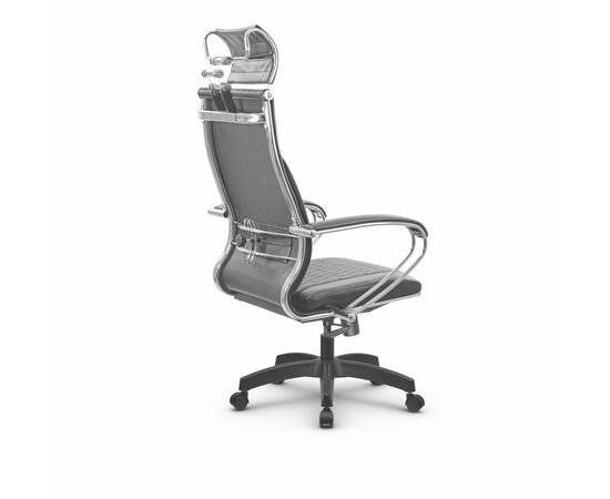 Metta L 2c 44B/K_17831_Кожа перфорированная NewLeather - Черный_Кожа перфорированная NewLeather - Черный, изображение 3 | Интернет магазин мебели и декора LifeDekor