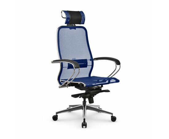 Кресло Samurai S-2.041 MPES синий, изображение 5 | Интернет магазин мебели и декора LifeDekor