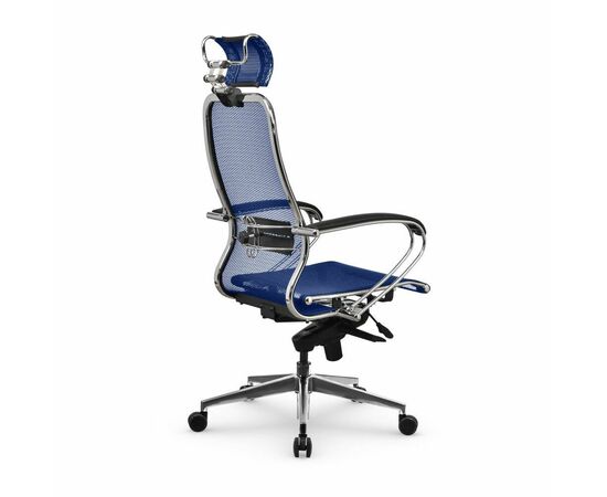 Кресло Samurai S-2.041 MPES синий, изображение 3 | Интернет магазин мебели и декора LifeDekor