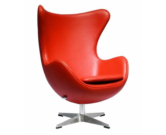 Кресло EGG STYLE CHAIR красный, Цвет: Красный | Интернет магазин мебели и декора LifeDekor