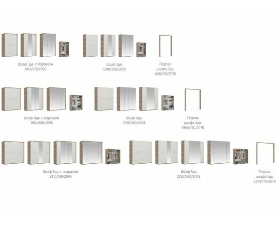 Комод «Джулия» 4ящ, Крафт серый/белый глянец, изображение 11 | Интернет магазин мебели и декора LifeDekor