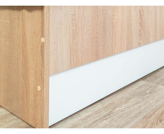 Спальня «Алена» 4 дв. шк, Дуб сонома/белый, изображение 17 | Интернет магазин мебели и декора LifeDekor