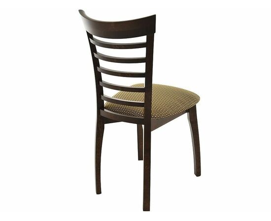 Обеденная группа (Стол Фабрицио-1 D100 и 4 стула Бурбон), орех темный, изображение 16 | Интернет магазин мебели и декора LifeDekor