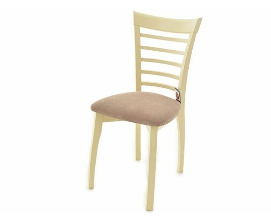 Обеденная группа (Стол Фабрицио-1 D100 и 4 стула Бурбон), слоновая кость, изображение 11 | Интернет магазин мебели и декора LifeDekor