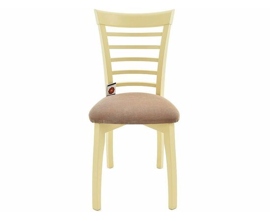 Обеденная группа (Стол Фабрицио-1 D100 и 4 стула Бурбон), слоновая кость, изображение 12 | Интернет магазин мебели и декора LifeDekor