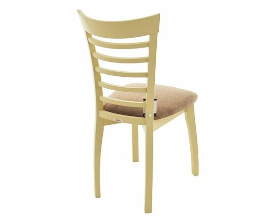 Обеденная группа (Стол Фабрицио-1 D100 и 4 стула Бурбон), слоновая кость, изображение 14 | Интернет магазин мебели и декора LifeDekor