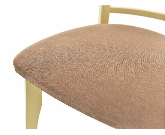 Обеденная группа (Стол Фабрицио-1 D100 и 4 стула Бурбон), слоновая кость, изображение 16 | Интернет магазин мебели и декора LifeDekor