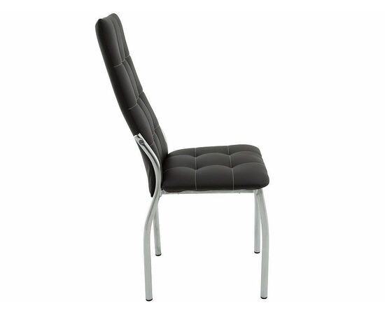 Обеденная группа (Стол Гамбург стекло и 4 стула Чинзано), коричневый, изображение 11 | Интернет магазин мебели и декора LifeDekor