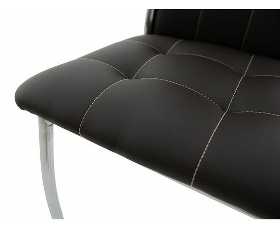 Обеденная группа (Стол Гамбург стекло и 4 стула Чинзано), коричневый, изображение 16 | Интернет магазин мебели и декора LifeDekor