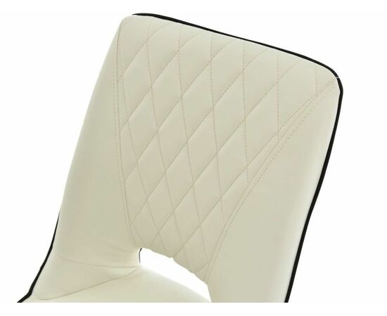 Обеденная группа (Стол Римини и 4 стула Эльзас), стекло белый, изображение 14 | Интернет магазин мебели и декора LifeDekor