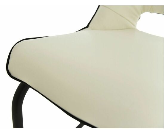 Обеденная группа (Стол Римини и 4 стула Эльзас), стекло белый, изображение 16 | Интернет магазин мебели и декора LifeDekor